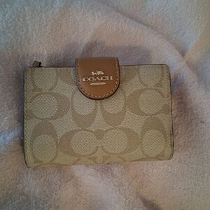 Coach Tan Signature Wallet